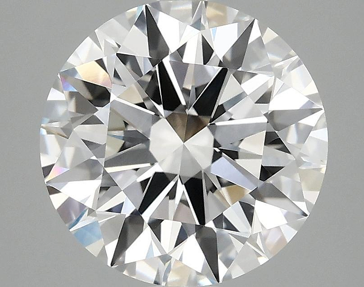 3.05 Carat Round Shaped Ideal Cut VVS2 IGI Certified Lab Grown Diamond