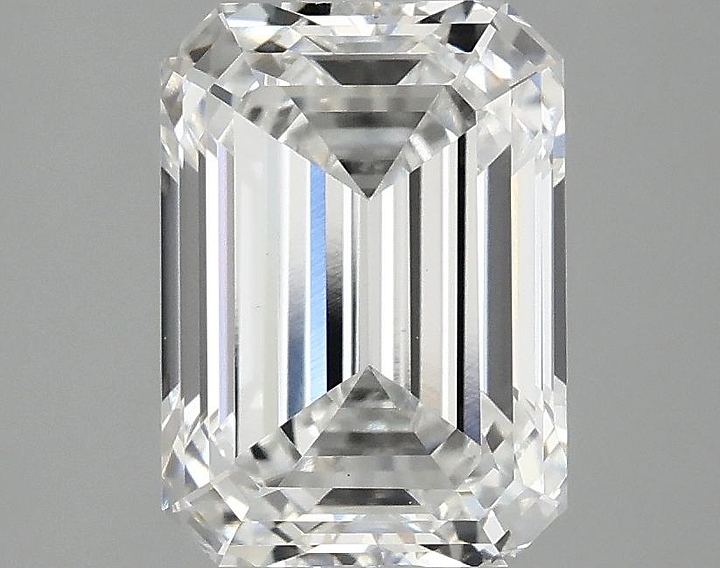 3.06 Carat Emerald Shaped Ideal Cut VS1 IGI Certified Lab Grown Diamond