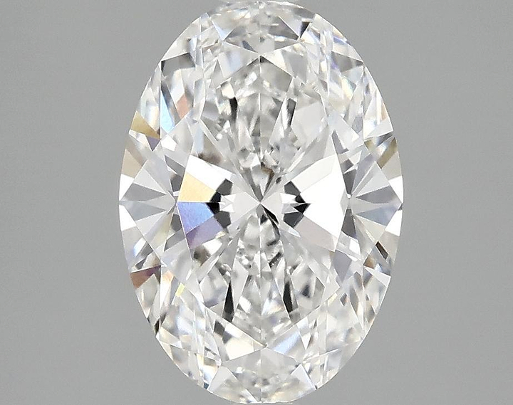2.05 Carat Oval Shaped Ideal Cut VVS2 IGI Certified Lab Grown Diamond