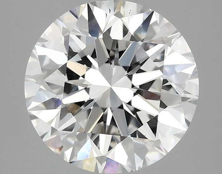 3.09 Carat Round Shaped Excellent Cut VS2 IGI Certified Lab Grown Diamond
