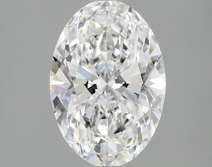 2.1 Carat Oval Shaped Ideal Cut VVS2 IGI Certified Lab Grown Diamond