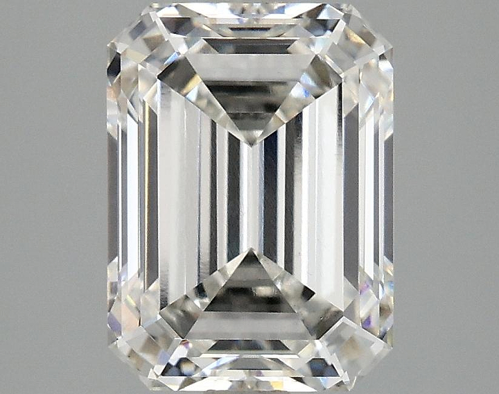 3.04 Carat Emerald Shaped Excellent Cut VS1 IGI Certified Lab Grown Diamond