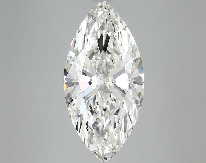 5.0 Carat Marquise Shaped Ideal Cut VS2 GSI Certified Lab Grown Diamond