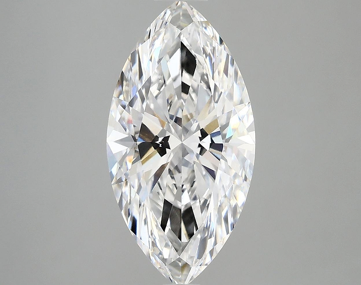 3.08 Carat Marquise Shaped Ideal Cut VS1 IGI Certified Lab Grown Diamond