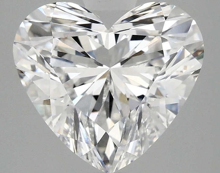 3.05 Carat Heart Shaped Ideal Cut VS1 IGI Certified Lab Grown Diamond