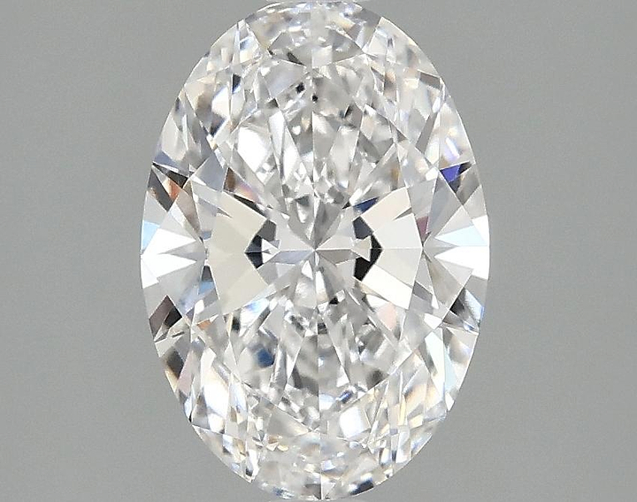 1.58 Carat Oval Shaped Ideal Cut VVS2 IGI Certified Lab Grown Diamond
