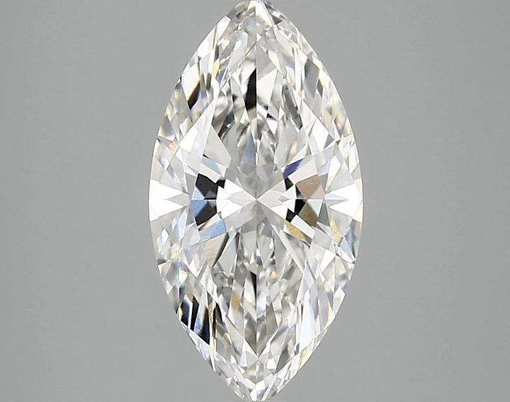 2.51 Carat Marquise Shaped Ideal Cut VVS2 IGI Certified Lab Grown Diamond