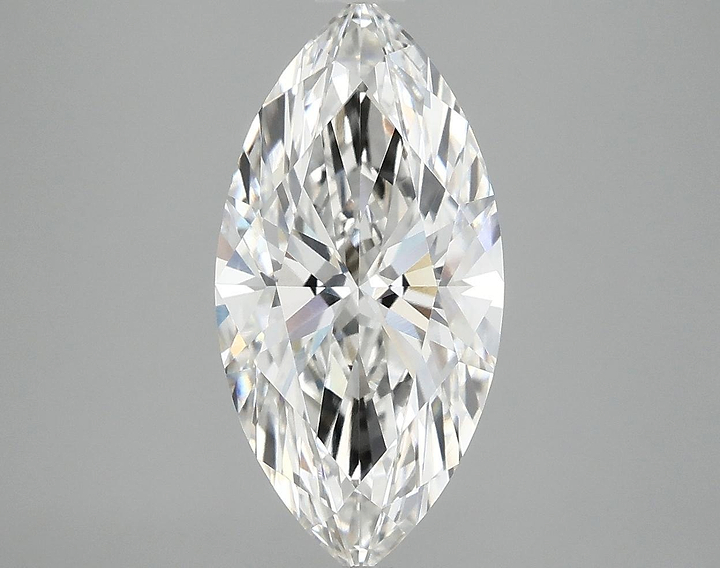 3.04 Carat Marquise Shaped Ideal Cut VVS1 IGI Certified Lab Grown Diamond