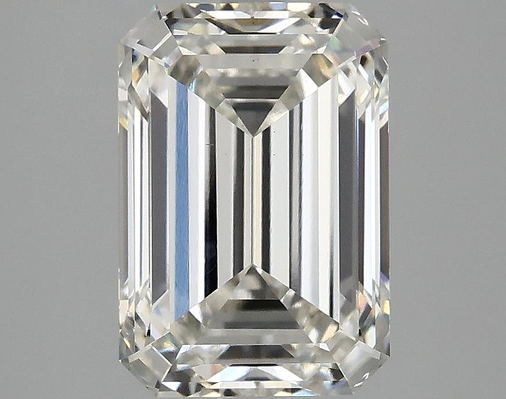 3.05 Carat Emerald Shaped Ideal Cut VS1 IGI Certified Lab Grown Diamond