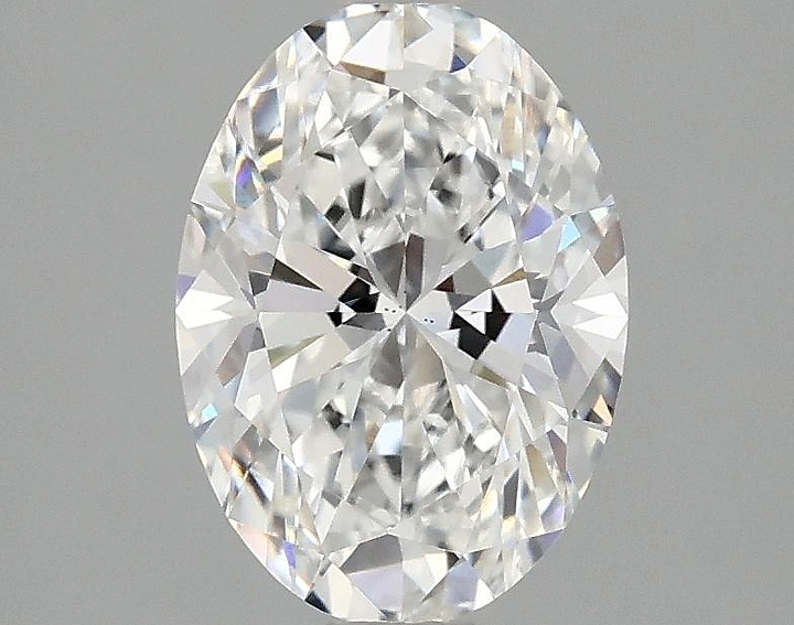 1.56 Carat Oval Shaped Ideal Cut VS2 IGI Certified Lab Grown Diamond
