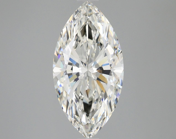 2.97 Carat Marquise Shaped Ideal Cut VVS2 IGI Certified Lab Grown Diamond