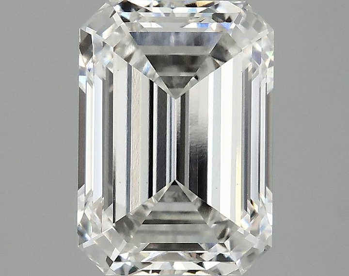 2.89 Carat Emerald Shaped Ideal Cut VS1 IGI Certified Lab Grown Diamond