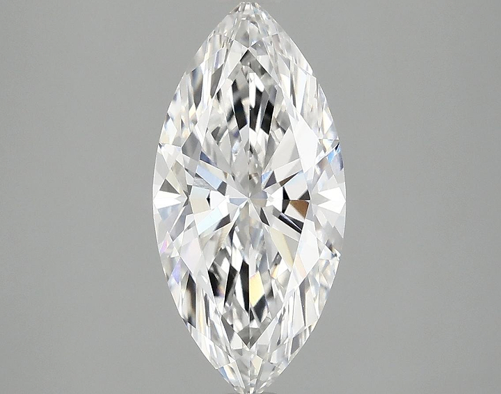 2.02 Carat Marquise Shaped Excellent Cut VVS2 IGI Certified Lab Grown Diamond