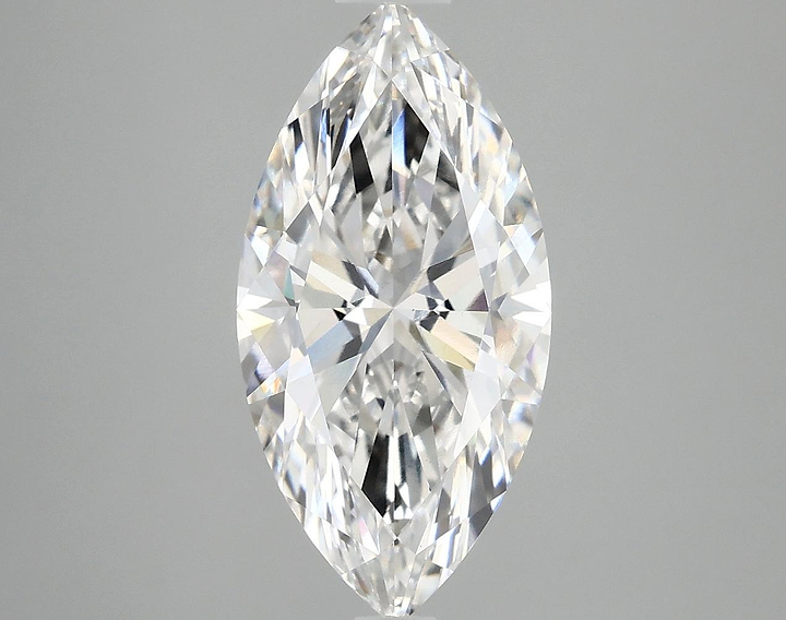 3.08 Carat Marquise Shaped Ideal Cut VS1 IGI Certified Lab Grown Diamond