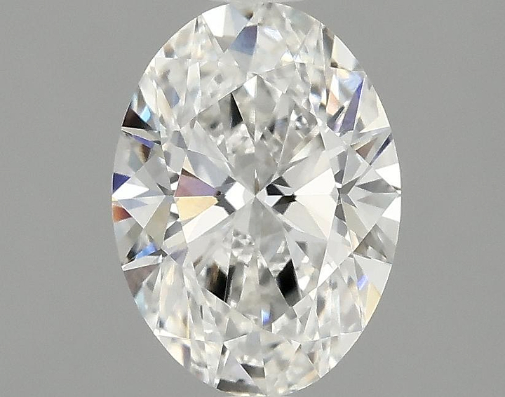 1.5 Carat Oval Shaped Ideal Cut VVS2 IGI Certified Lab Grown Diamond