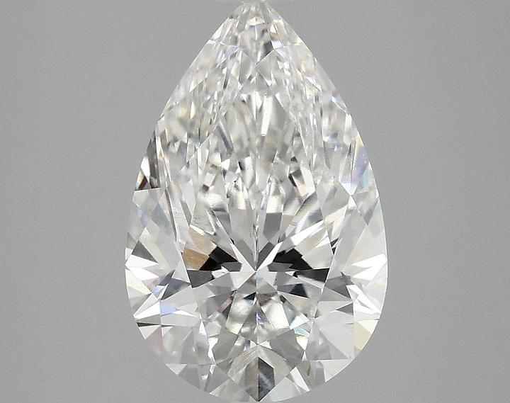3.06 Carat Pear Shaped Ideal Cut VS1 IGI Certified Lab Grown Diamond