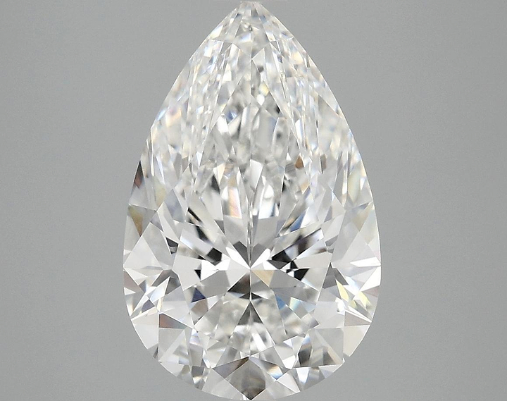 4.01 Carat Pear Shaped Ideal Cut VS1 IGI Certified Lab Grown Diamond