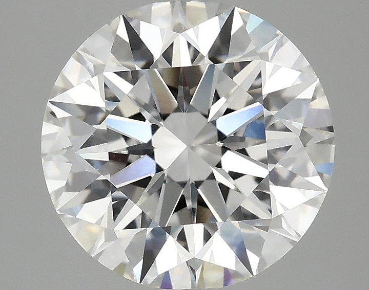 4.09 Carat Round Shaped Ideal Cut VVS2 IGI Certified Lab Grown Diamond