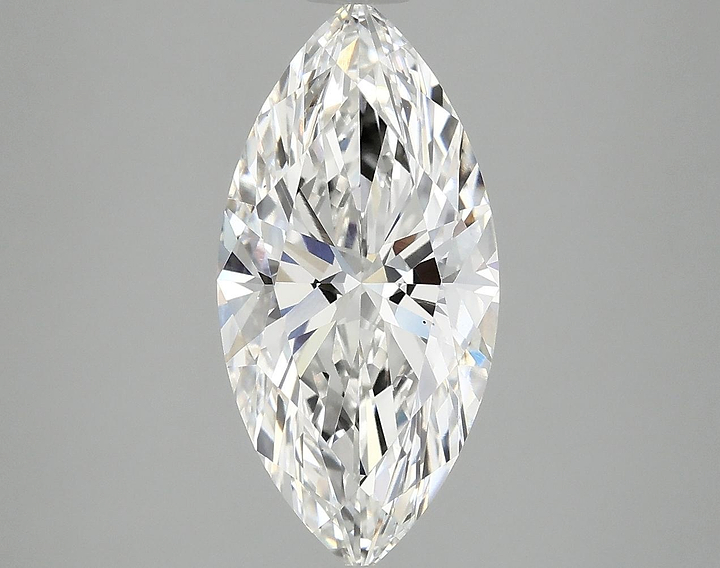 3.07 Carat Marquise Shaped Excellent Cut VS1 IGI Certified Lab Grown Diamond