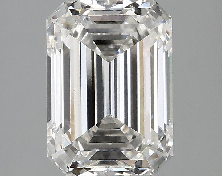2.52 Carat Emerald Shaped Excellent Cut VS1 IGI Certified Lab Grown Diamond