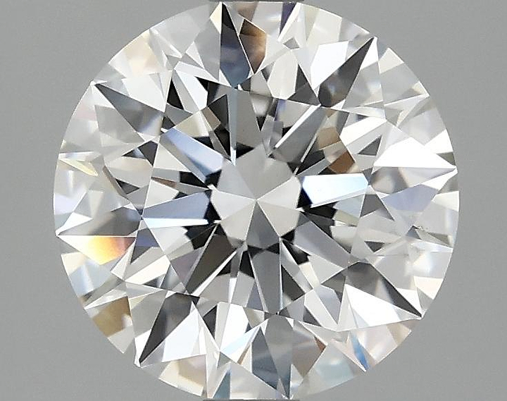 2.51 Carat Round Shaped Excellent Cut VS1 IGI Certified Lab Grown Diamond