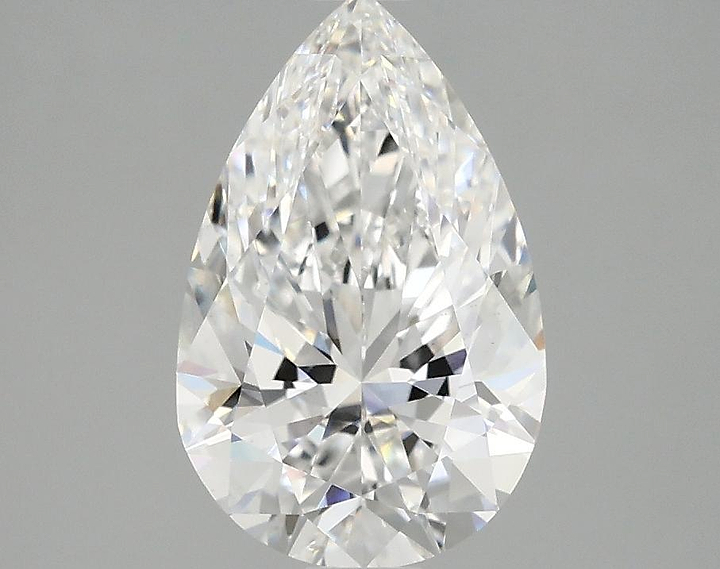 2.08 Carat Pear Shaped Ideal Cut VS1 IGI Certified Lab Grown Diamond