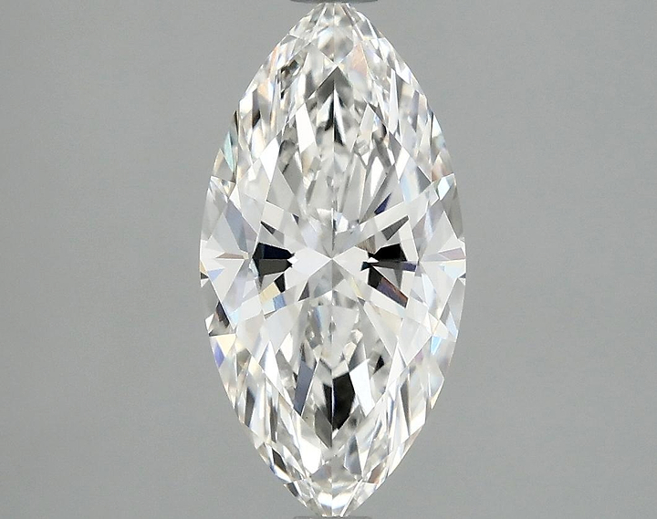 2.02 Carat Marquise Shaped Ideal Cut VVS2 IGI Certified Lab Grown Diamond