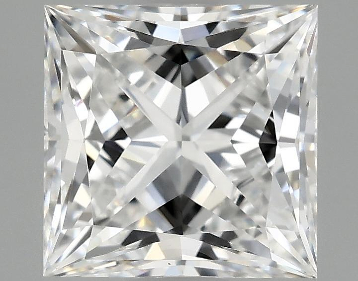 0.97 Carat Princess Shaped Ideal Cut VS1 IGI Certified Lab Grown Diamond