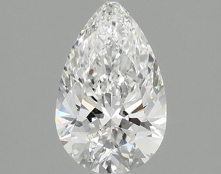 1.08 Carat Pear Shaped Ideal Cut VVS2 IGI Certified Lab Grown Diamond