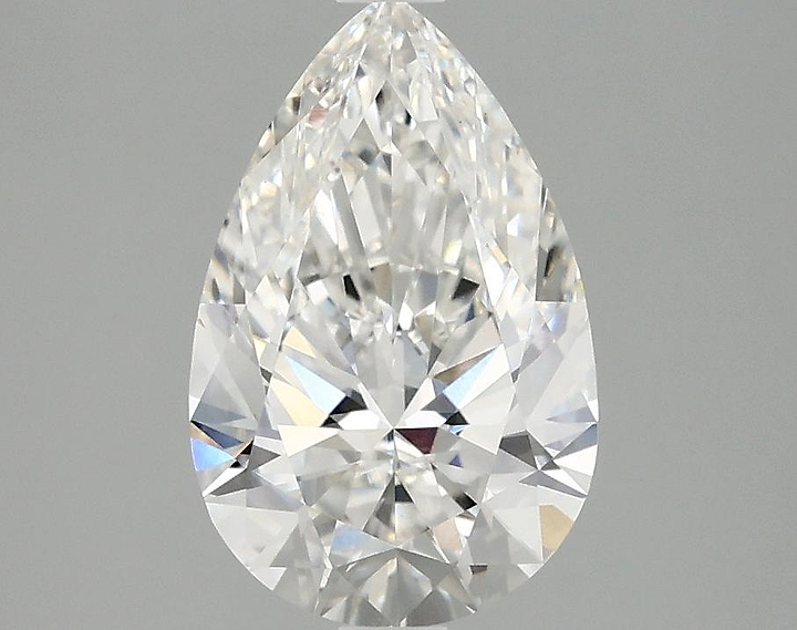2.03 Carat Pear Shaped Ideal Cut VS1 IGI Certified Lab Grown Diamond