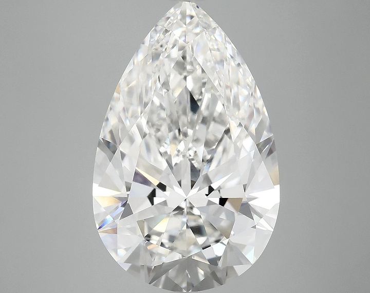 7.06 Carat Pear Shaped Ideal Cut VVS2 IGI Certified Lab Grown Diamond