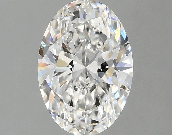 1.47 Carat Oval Shaped Ideal Cut VVS2 IGI Certified Lab Grown Diamond