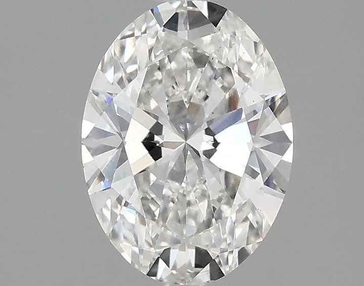 1.5 Carat Oval Shaped Excellent Cut VS2 IGI Certified Lab Grown Diamond