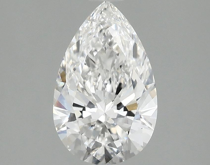 1.35 Carat Pear Shaped Ideal Cut VVS2 IGI Certified Lab Grown Diamond