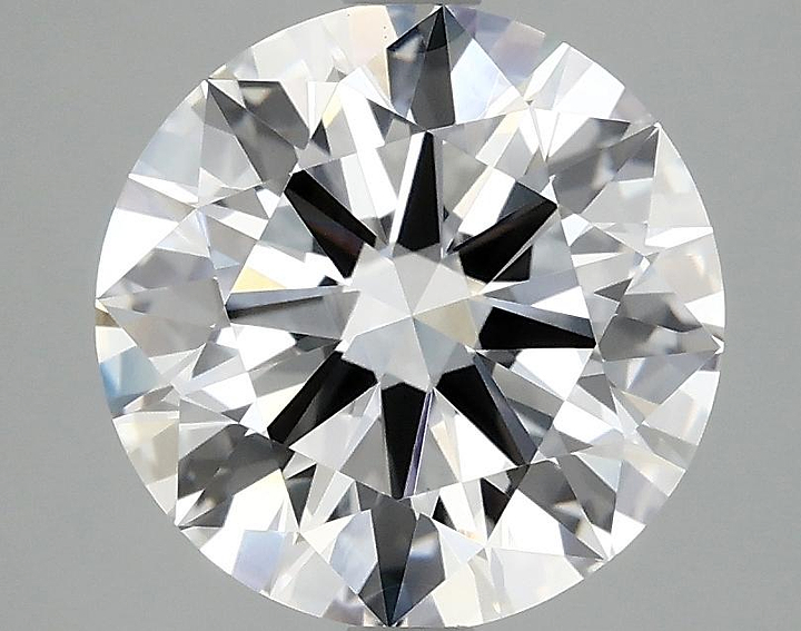 3.09 Carat Round Shaped Ideal Cut VVS2 IGI Certified Lab Grown Diamond