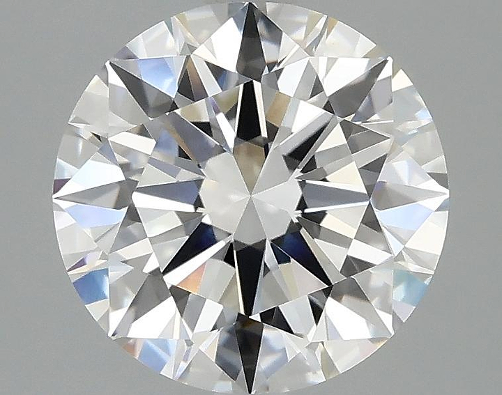 2.58 Carat Round Shaped Ideal Cut VVS2 IGI Certified Lab Grown Diamond