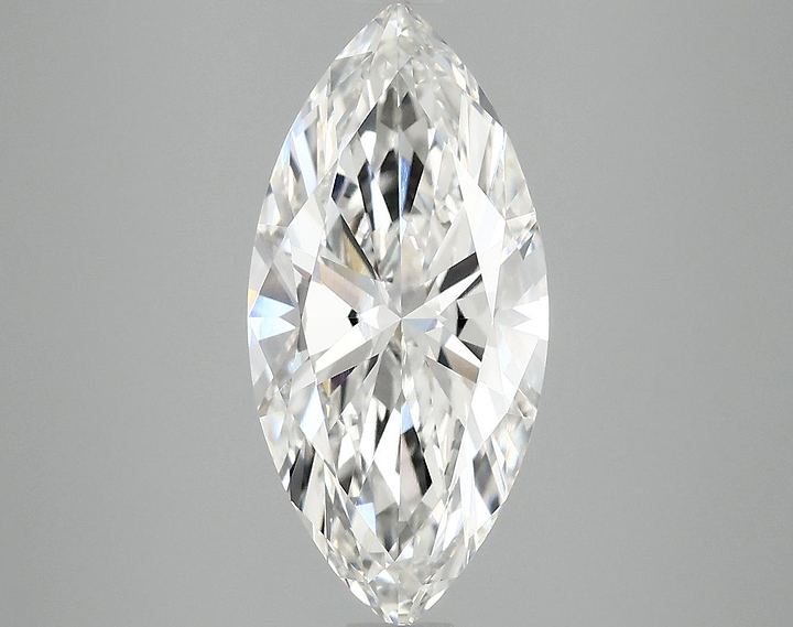 3.03 Carat Marquise Shaped Excellent Cut VVS2 IGI Certified Lab Grown Diamond