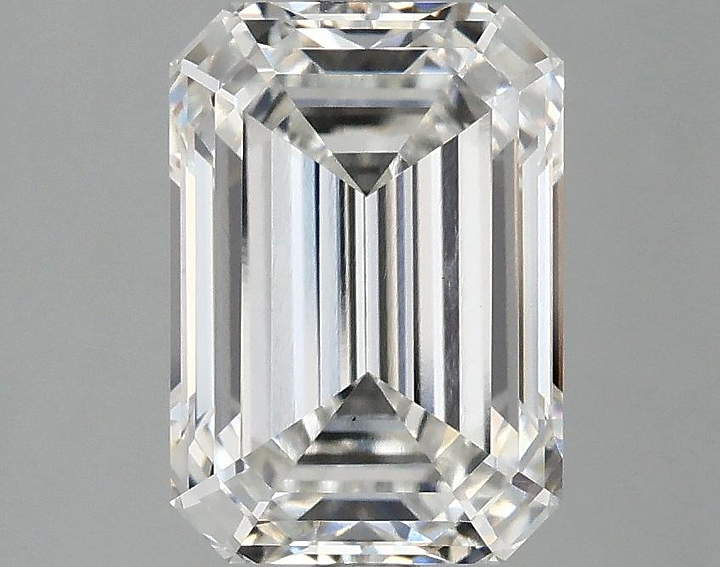 3.08 Carat Emerald Shaped Ideal Cut VS1 IGI Certified Lab Grown Diamond