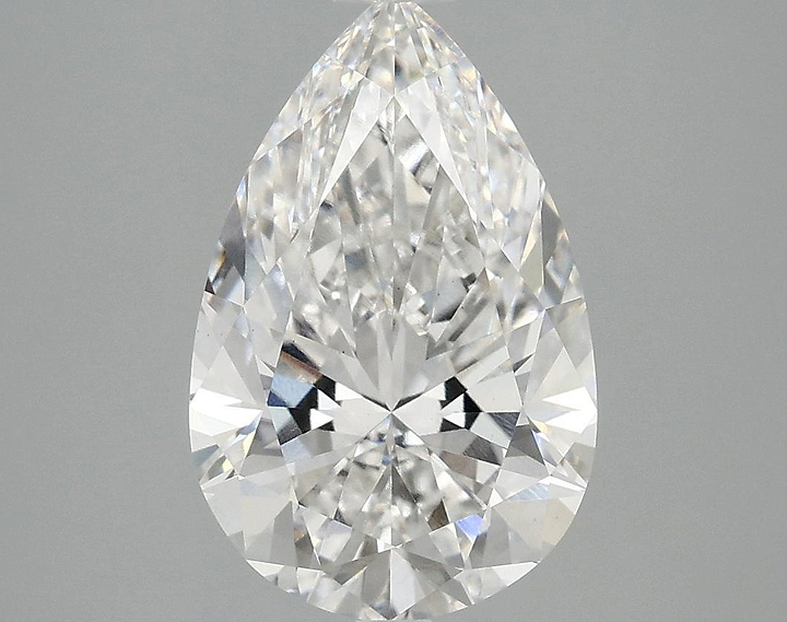 3.07 Carat Pear Shaped Ideal Cut VS1 IGI Certified Lab Grown Diamond