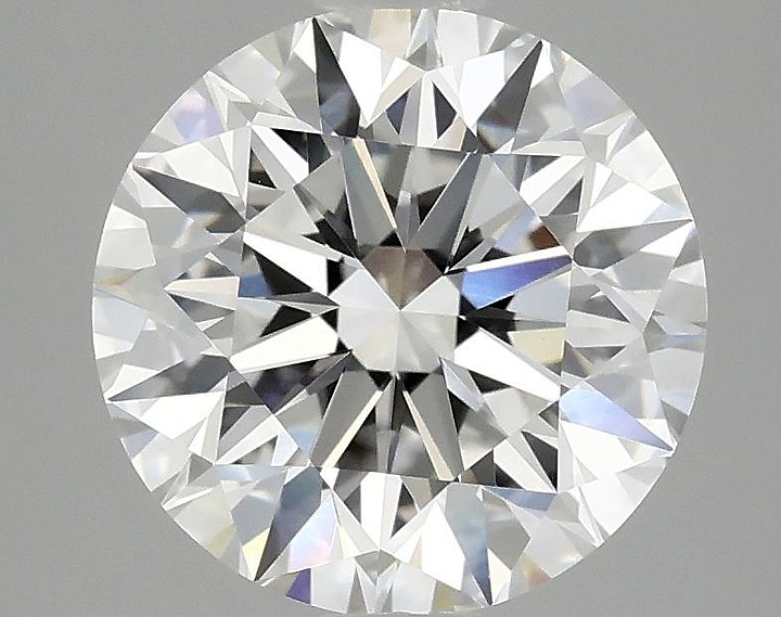 3.08 Carat Round Shaped Excellent Cut VS1 IGI Certified Lab Grown Diamond