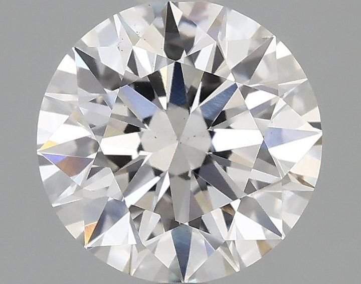 1.55 Carat Round Shaped Ideal Cut VS2 IGI Certified Lab Grown Diamond