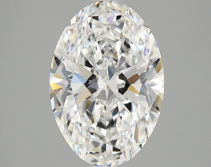 2.54 Carat Oval Shaped Ideal Cut VVS2 IGI Certified Lab Grown Diamond