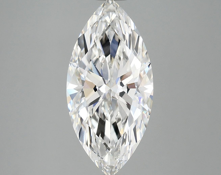 3.08 Carat Marquise Shaped Excellent Cut VS1 IGI Certified Lab Grown Diamond