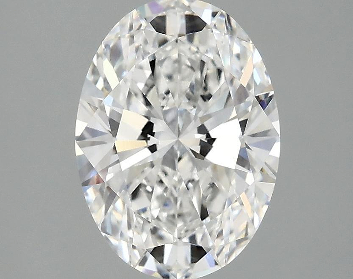 2.0 Carat Oval Shaped Ideal Cut VVS2 IGI Certified Lab Grown Diamond