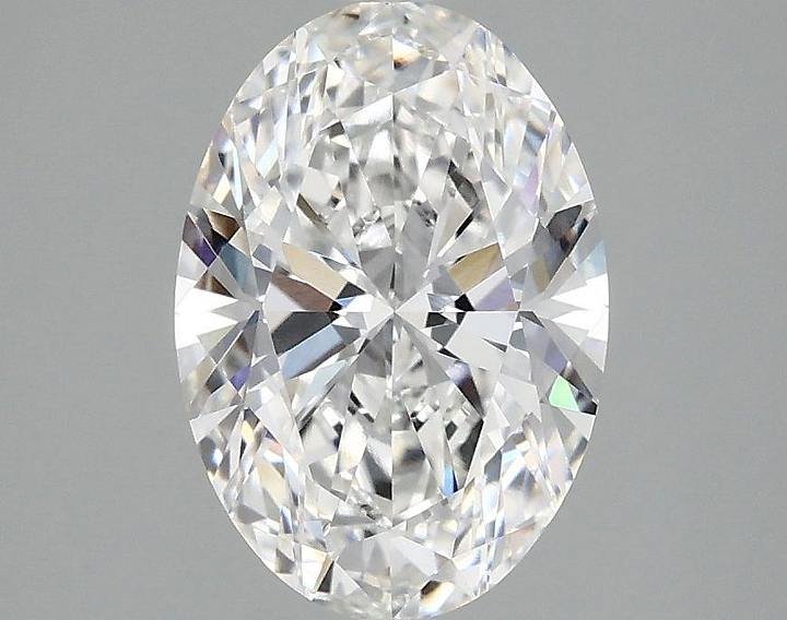 2.05 Carat Oval Shaped Ideal Cut VVS2 IGI Certified Lab Grown Diamond