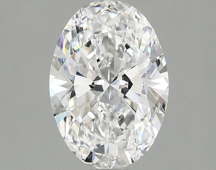 1.47 Carat Oval Shaped Ideal Cut VVS2 IGI Certified Lab Grown Diamond