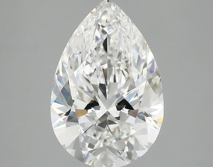 3.03 Carat Pear Shaped Excellent Cut VS2 IGI Certified Lab Grown Diamond