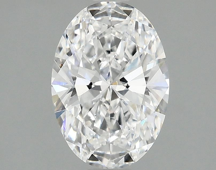 1.5 Carat Oval Shaped Ideal Cut VVS2 IGI Certified Lab Grown Diamond