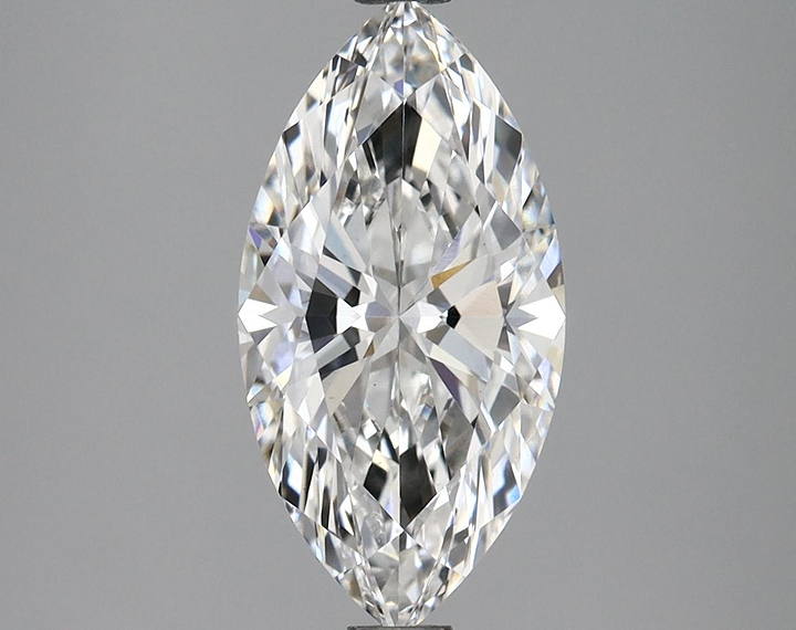 2.09 Carat Marquise Shaped Ideal Cut VS1 IGI Certified Lab Grown Diamond