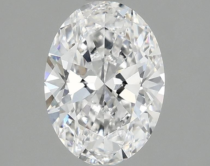 1.5 Carat Oval Shaped Ideal Cut VVS2 IGI Certified Lab Grown Diamond
